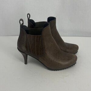 PEDRO GARCIA Yoad Chelsia Heel Platform Booties